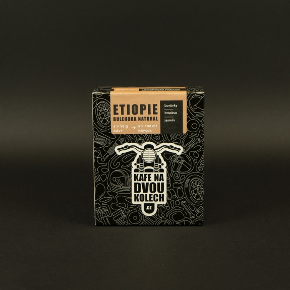 Obrázek Etiopie Bulehora Natural - káva v dripbagu 5 ks