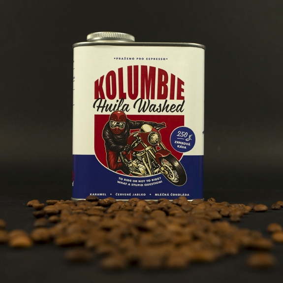 Obrázek Plechovka Kolumbie Huila Washed - 250 g