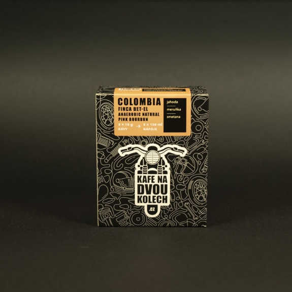 Obrázek Colombia Finca Bet-El Anaerobic Natural - káva v dripbagu 5 ks